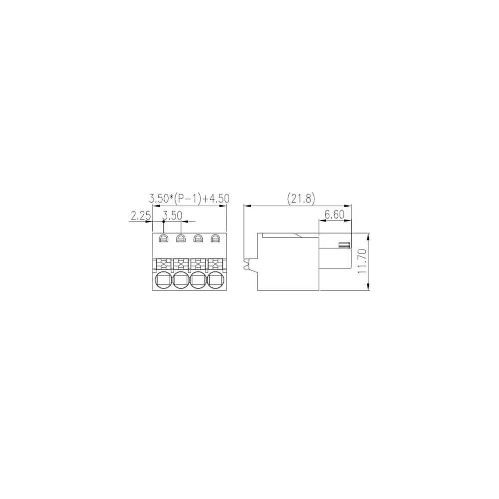 PCB Circuit board connector ESC350V-xxP
