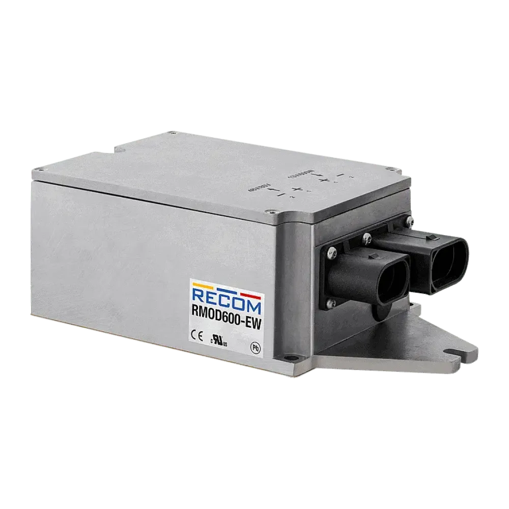 600W Off Highway Vehicle DC/DC converter In: 33.6...125Vdc / Out 13Vdc/46.2A