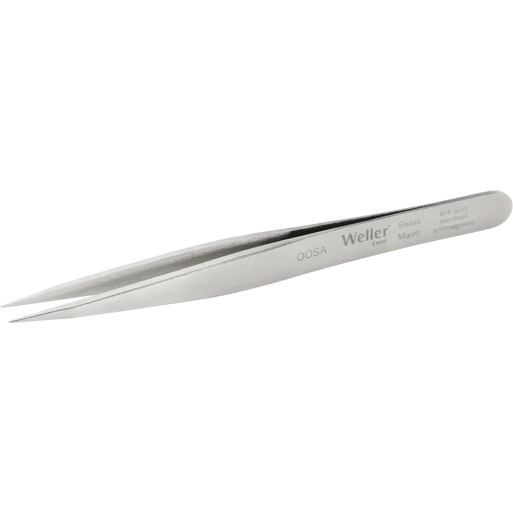 Precision tweezers with fine tips, very robust