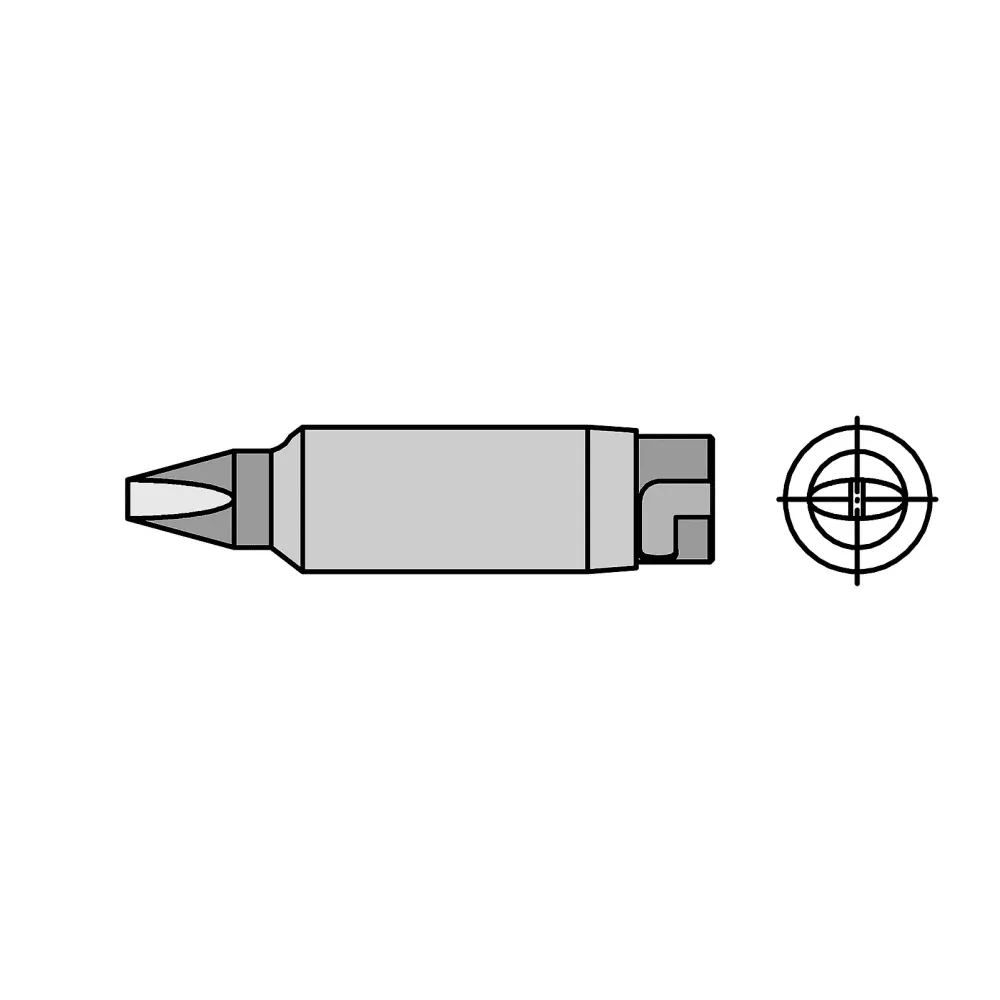 HT 1 soldering tip chisel shape