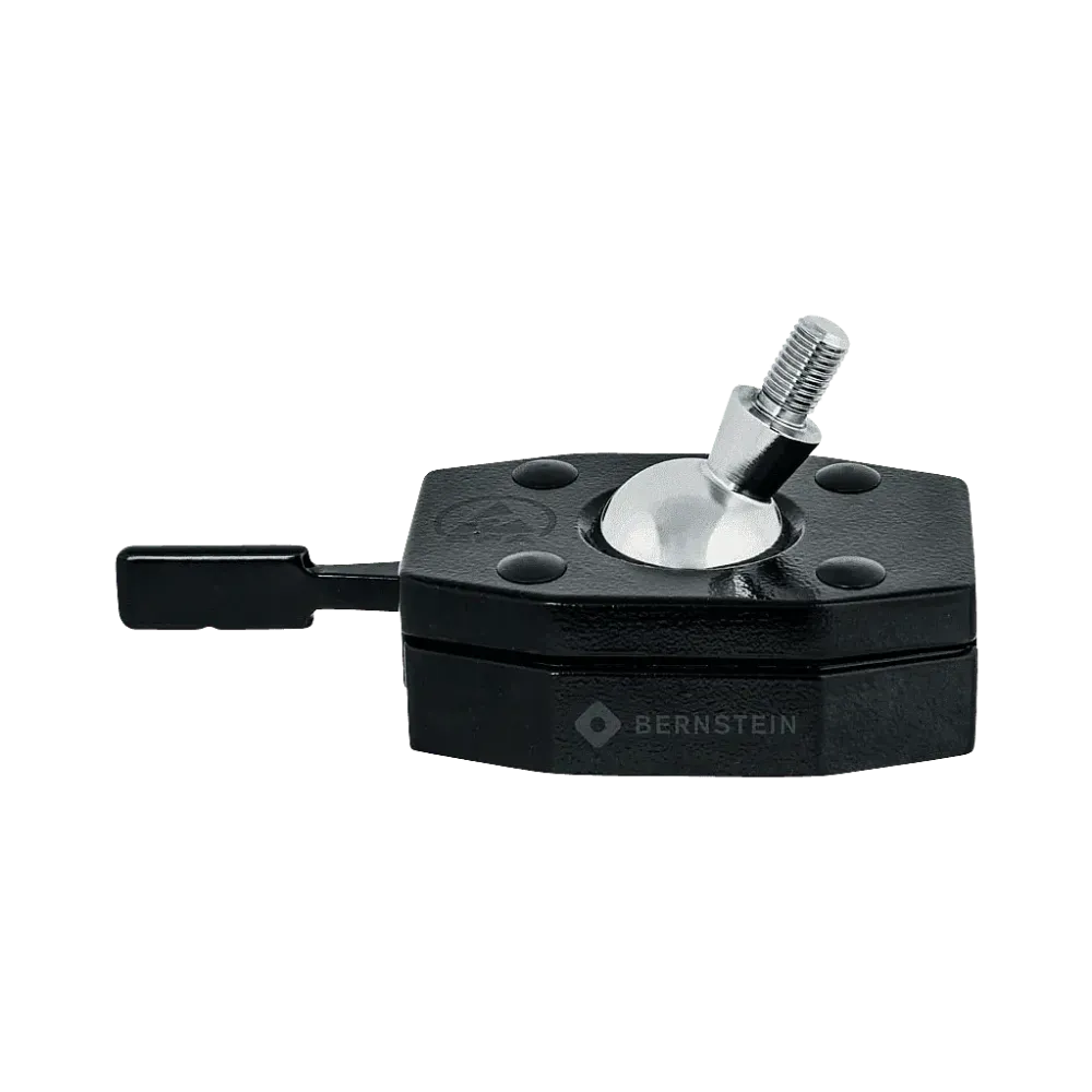 ESD ball joint holder KØ40 M12x20mm screw-on black dissipative