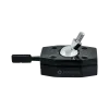 ESD ball joint holder KØ40 M12x20mm screw-on black dissipative