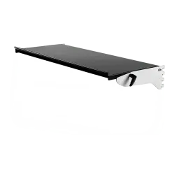 Illuminated adjustable shelf