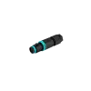 Micro round plug, 3p, socket, screw connection, 0.25-1.0mm2, D5.8-6.9mm, IP66/IP68/IP69