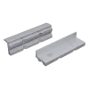 Protective jaws aluminum prisms (pair) 125 mm