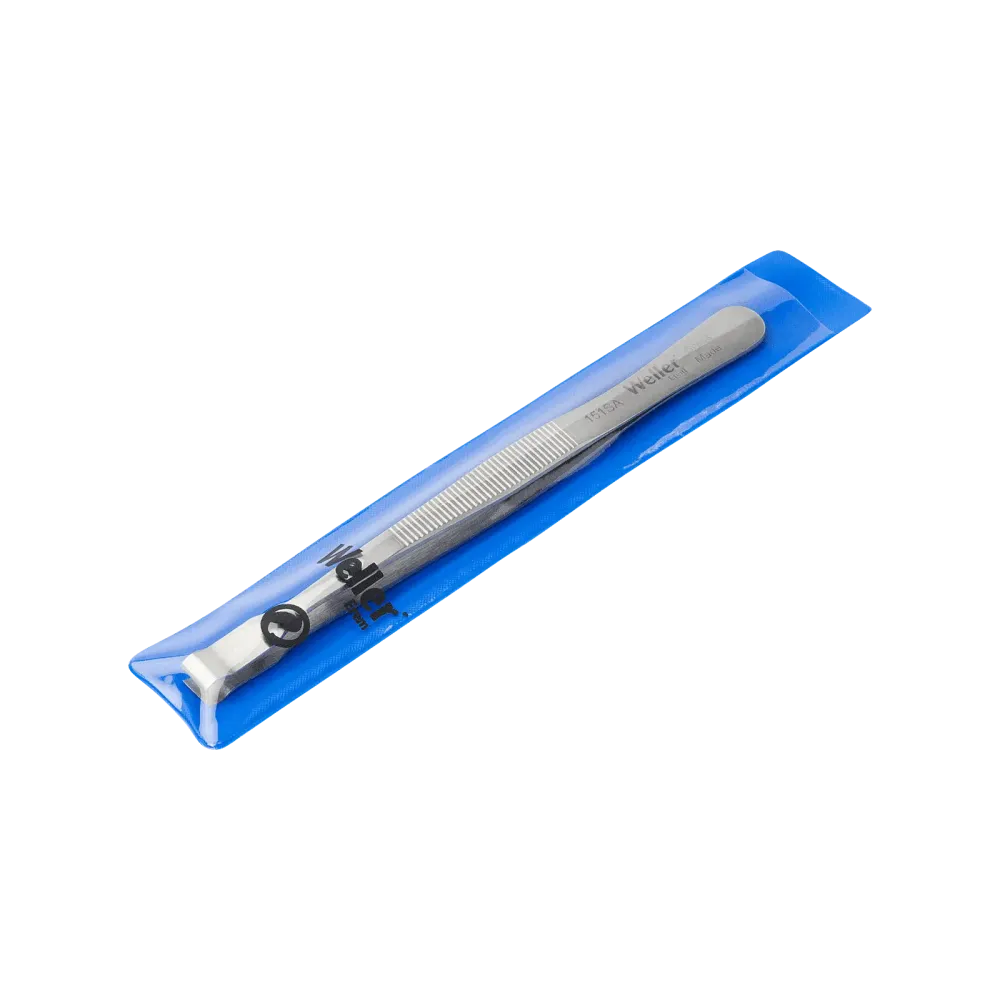SMD tweezers with round tips Ø 3 mm, 6 mm