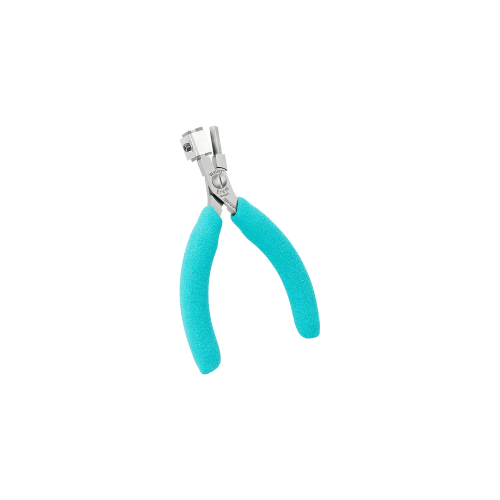 Forming pliers for bending flat components at right angles