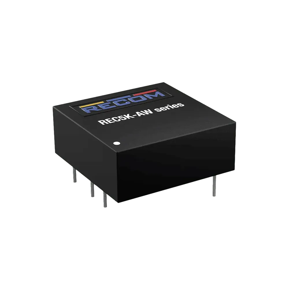 5W DC/DC converter, input 9...36V, output 5V/1000mA