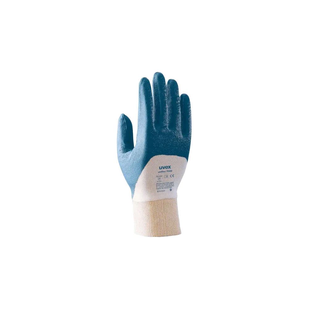 uvex uniflex 7020 assembly glove in various sizes