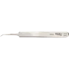 Precision tweezers with very fine tips, angled 30°