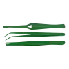 PTFE tweezers set 3 pcs