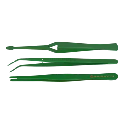 PTFE tweezers set 3 pcs