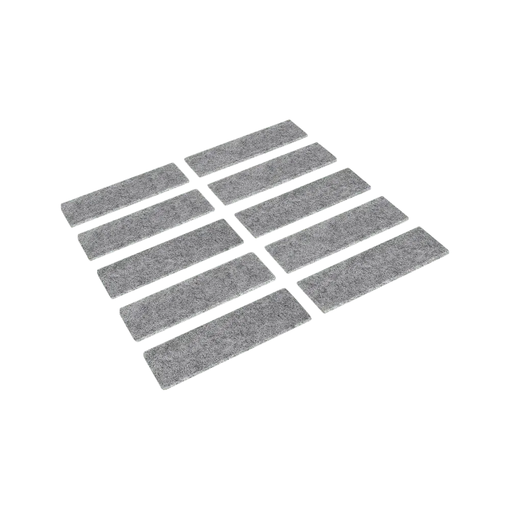 Felt strips self-adhesive 100 x 25 x 3.5 mm (PU10)