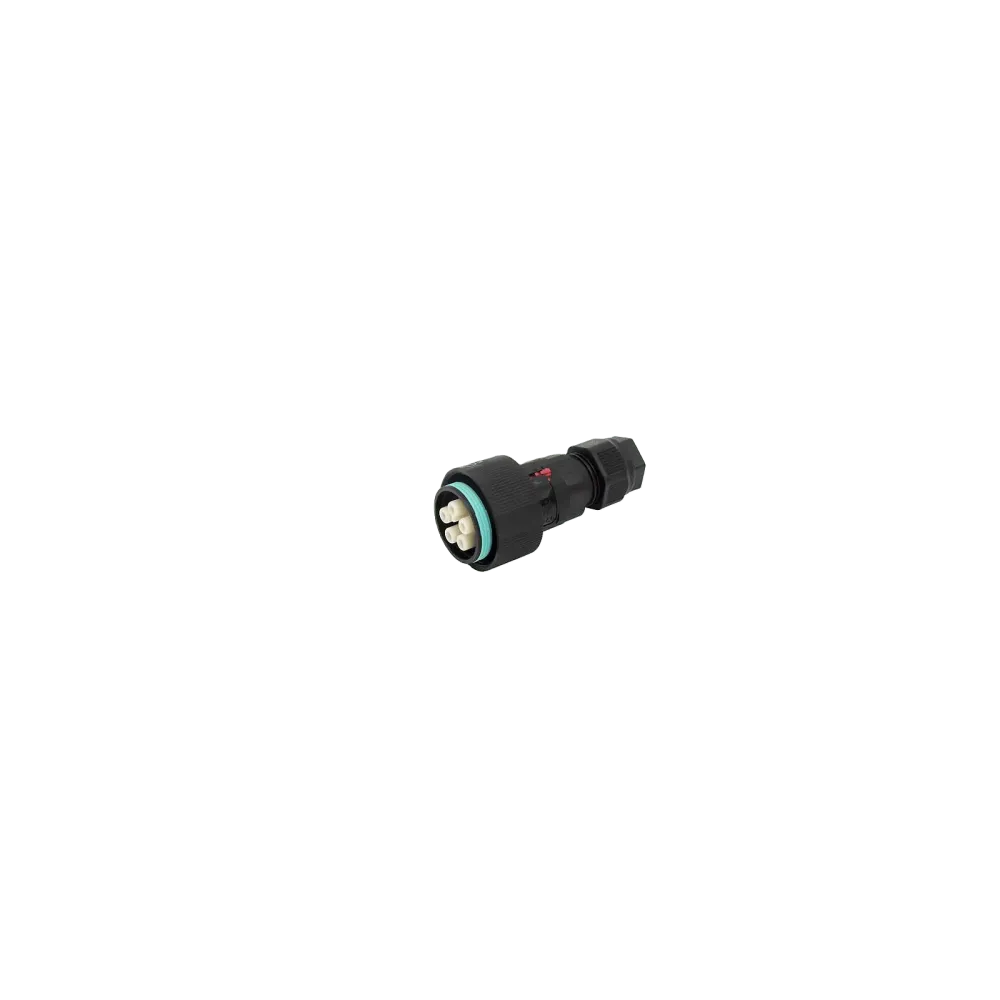 Mini circular connector THB405, socket, 5P, screw, IP66/IP68/IP69