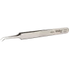 Precision tweezers with very fine tips, angled 30°