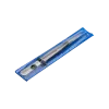 Precision tweezers with flat, round, slightly wider tips