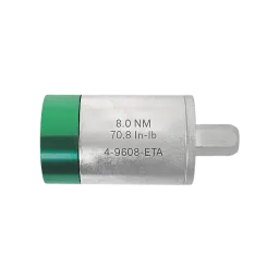 Torque adapter 8.0 Nm 1/4 inch hexagon on both sides