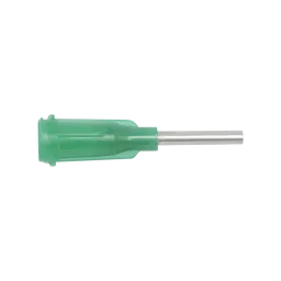 Dosing needle, stainless steel needle with plastic body, gauge: 14 (50 pieces)
