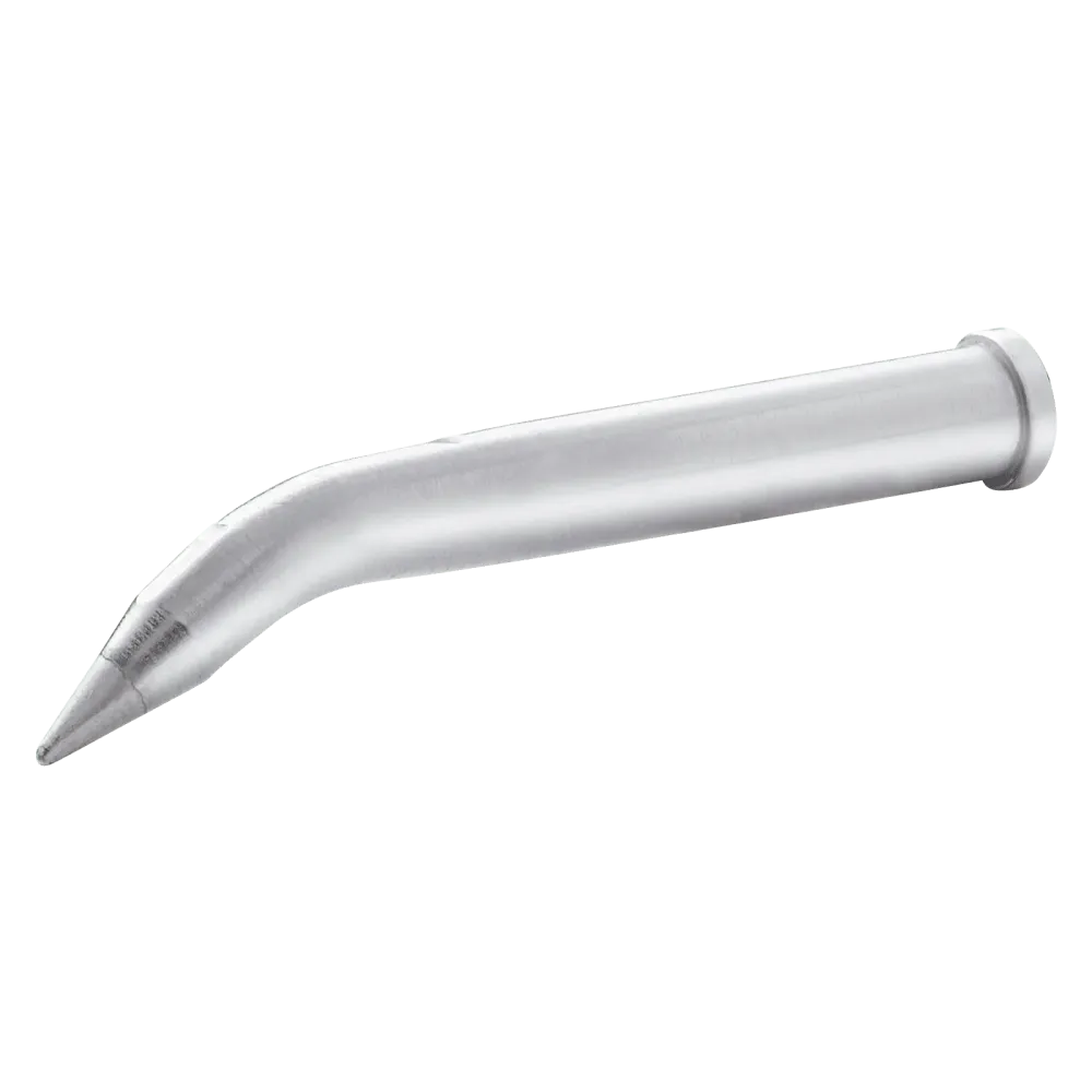 XT HX soldering tip, conically curved, Ø 0.8 mm