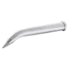 XT HX soldering tip, conically curved, Ø 0.8 mm
