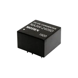 3W DC/DC converter, input 4.5...18V, output +/-15V / +/-0.1A