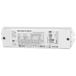 15W DALI DT8, Tunable white, constant current LED driver