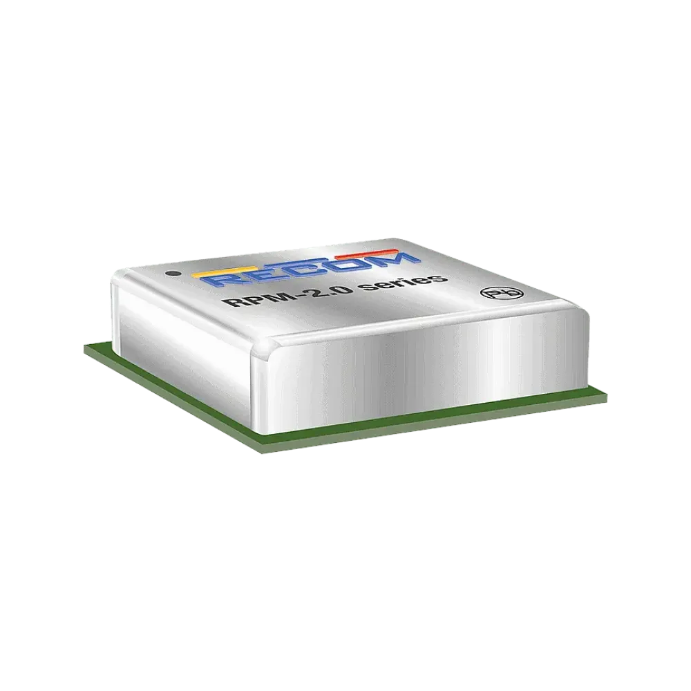 10W DC/DC converter, input 3...17V, output 0.9...6.0V/2000mA, LGA