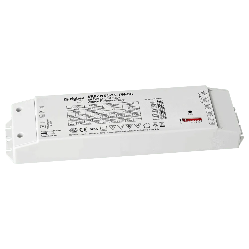 75W ZIGBEE 3.0, Tunable white, constant current LED driver