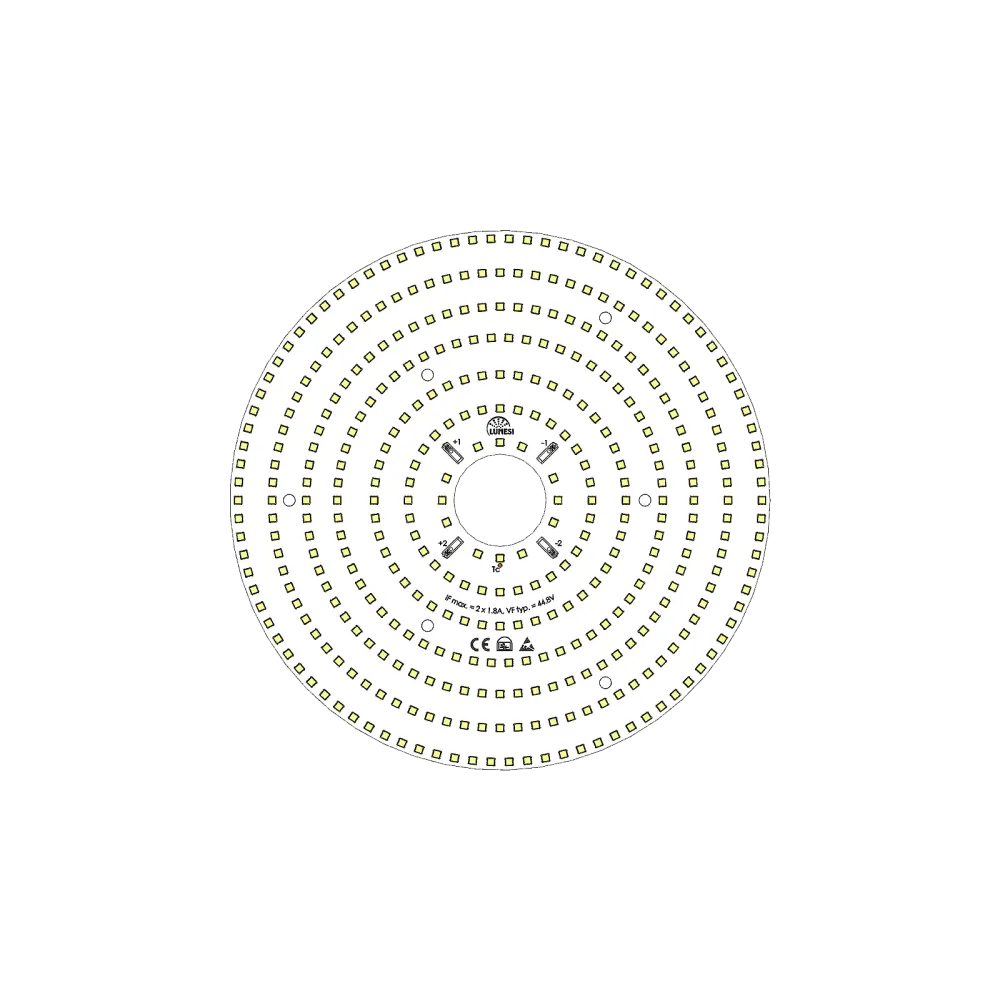 LED module ø205/35mm / 4000K / CRI >80 / 384LED