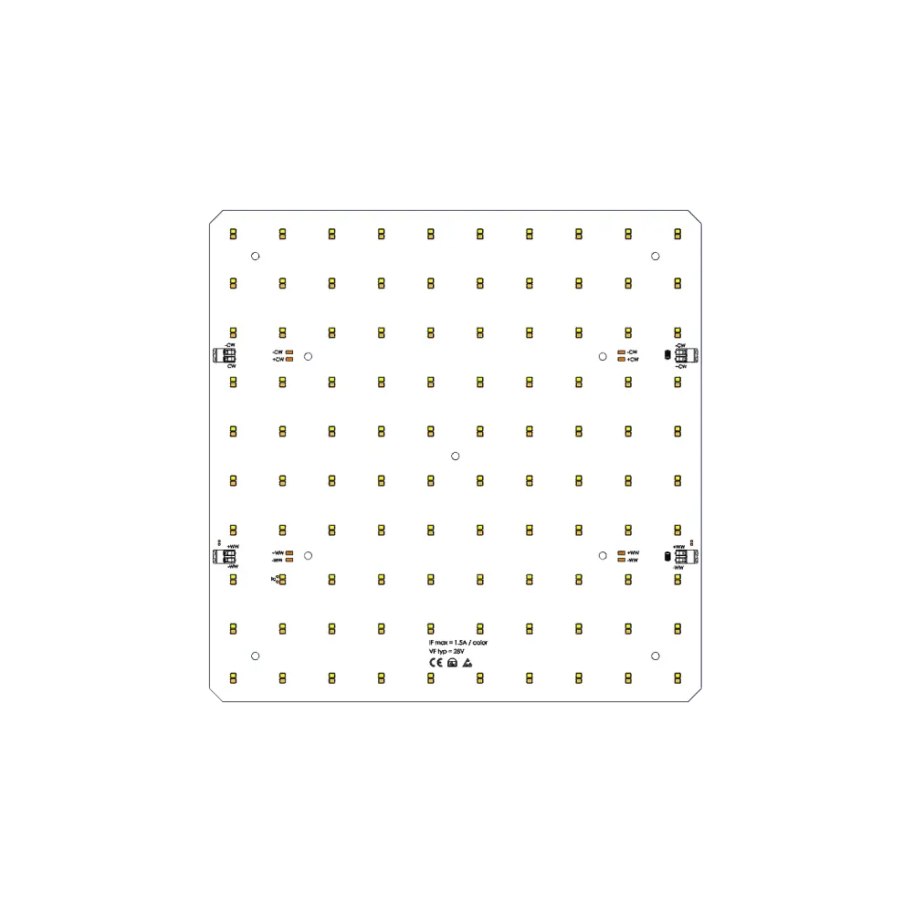 LED module 290x290mm / TW / 2700K & 6500K / CRI >90 / 200LED