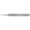 Ergonomic precision tweezers with straight, flat, rounded tips