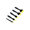 ESD conductive flat brushes for assemblies - nylon (yellow)