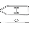 Signpost with fixed clamp