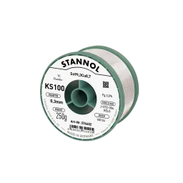 Solder wire KS100, Sn99,3Cu0,7 - FLOWTIN TC, RE L0, 0.3mm, 250g