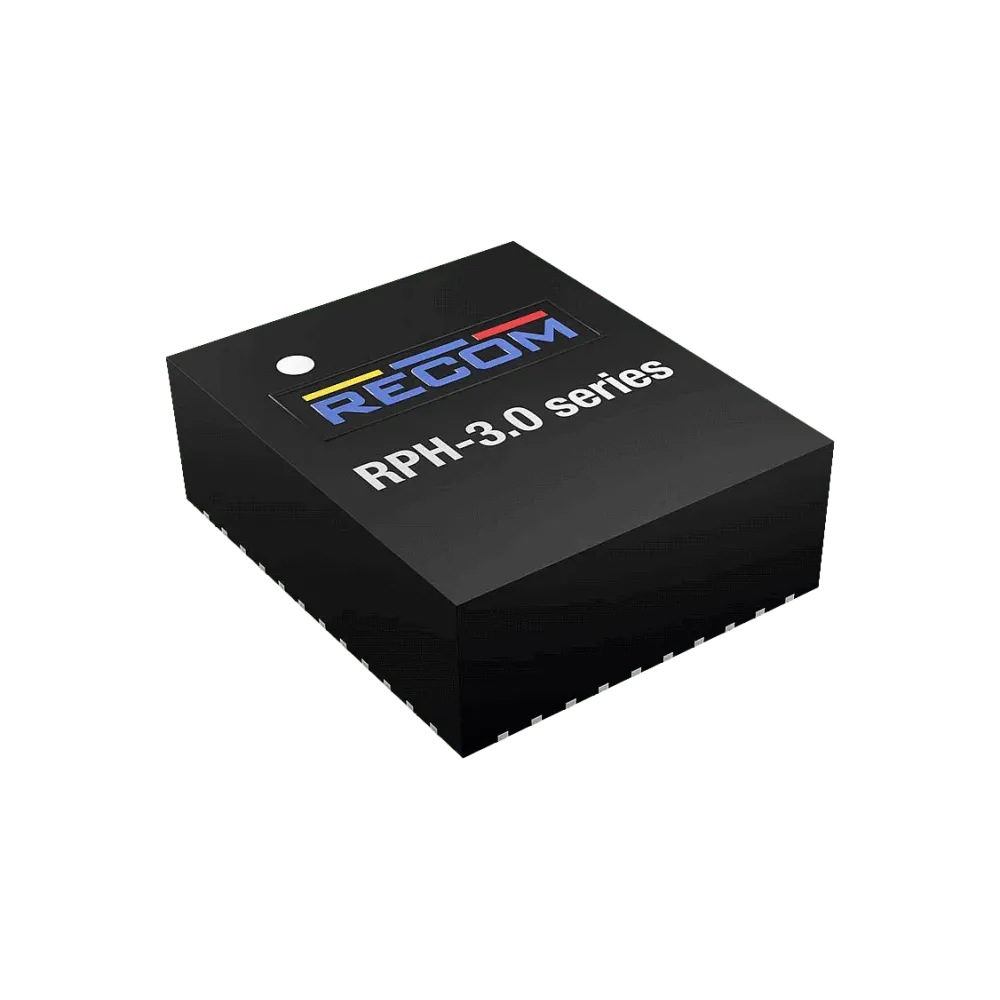 3A DC/DC converter, input 4.5...55V, output 1...15V/3000mA, QFN