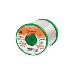 Solder wire crystal 511, Sn99.3Cu0.7 - TC, RE M1, 1mm, 500g