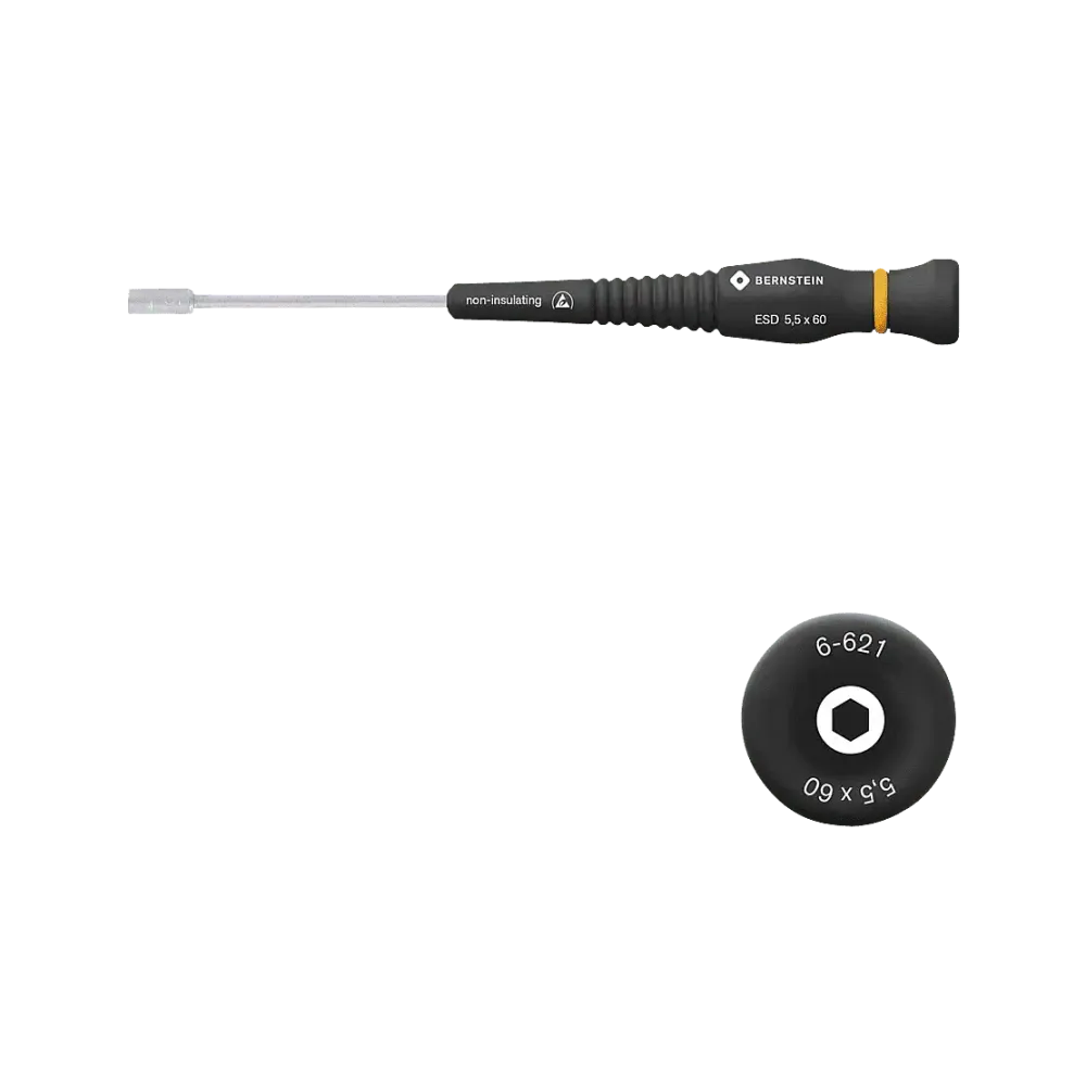 ESD socket wrench hexagon 5.5 mm