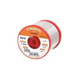 Solder wire HS10, Sn60Pb40, RO M1, 1.2mm, 500g