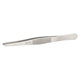 Tweezers with large, flat, round tips