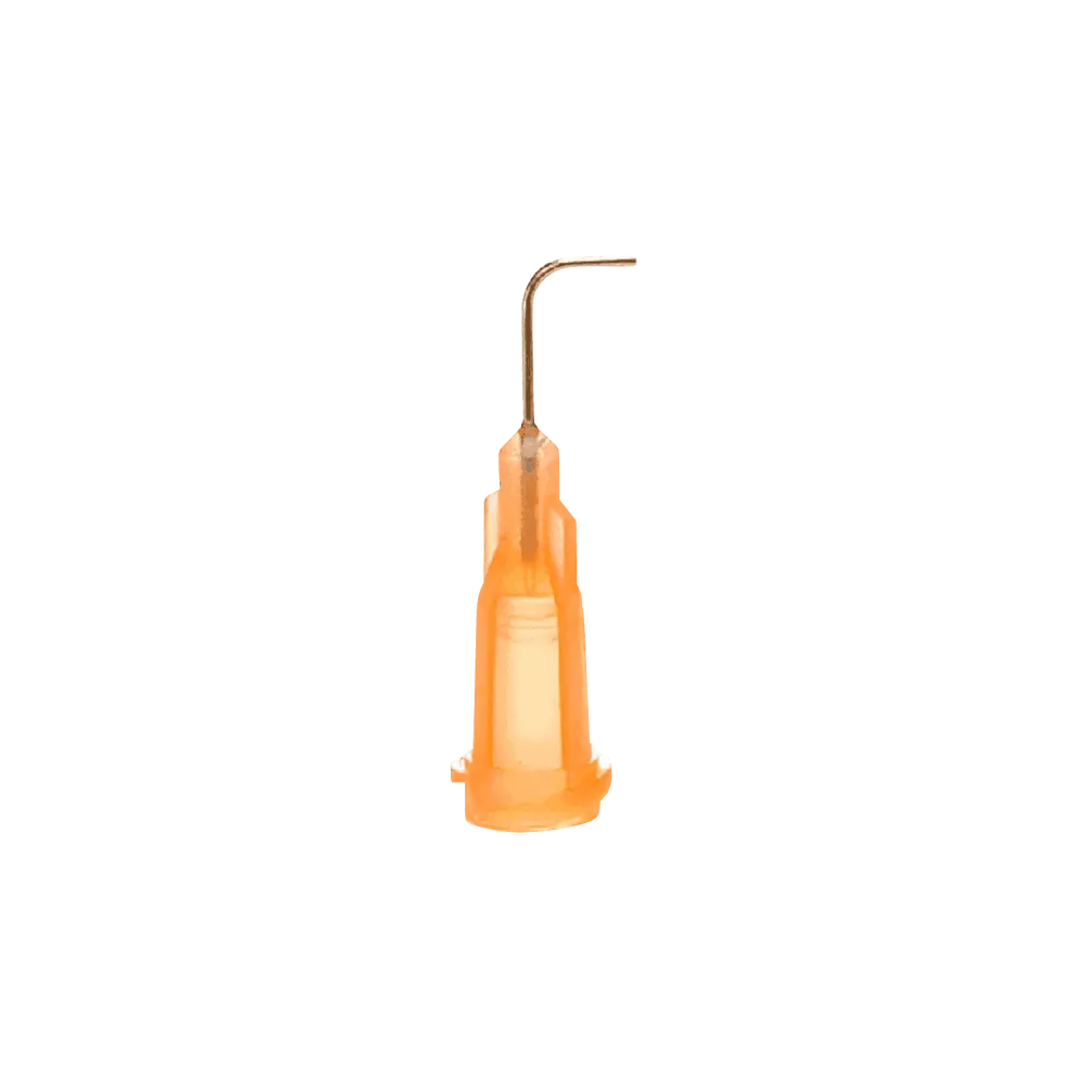 Dispensing needles, 12.7 mm, bent 90°, 23 gauge (50 pcs)