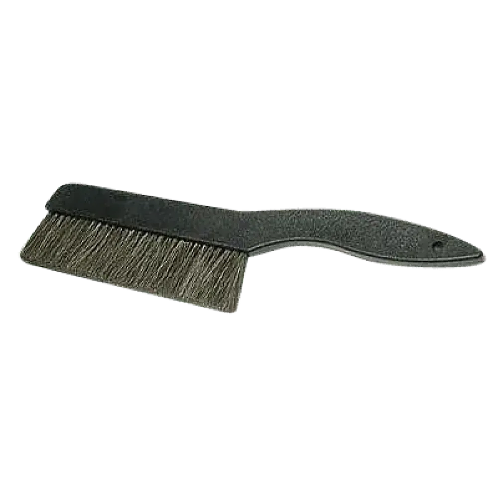 ESD conductive flat brush soft natural bristles 140mm
