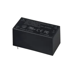 6W AC/DC power supply unit, PCB mounting, 9V/0.67A