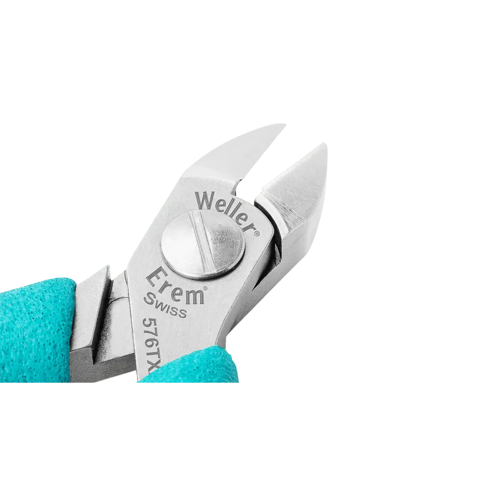 Diagonal cutters, oval head, carbide blades
