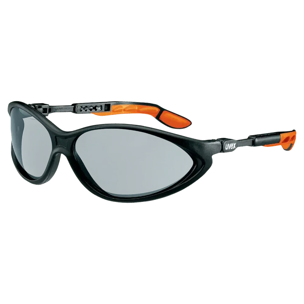 uvex cybric side arm spectacles extremely scratch and chemical resistant on both sides