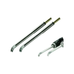 PTC rework tweezer soldering cartridges, curved blade, (WxL) 3.5 x 16.5 mm, 700 series