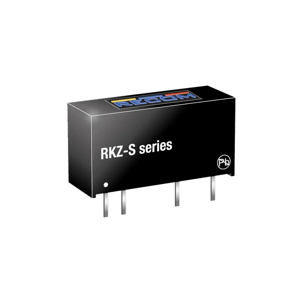 2W DC/DC converter, input 5V, output 5V/400mA, SIP7
