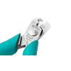 Pointed cutter, angled wide head