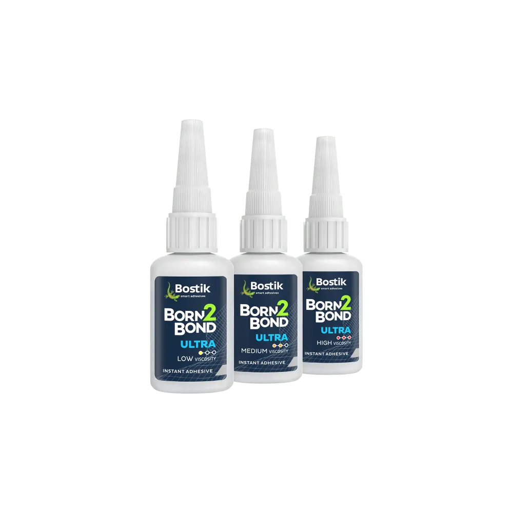 BORN2BOND Ultra HV instant adhesive 20 g, high viscosity, transparent