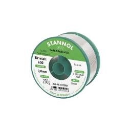 Solder wire crystal 600, Sn96,5Ag3Cu0,5 - FLOWTIN TSC305 - Fairtin, 0.8mm, 250g