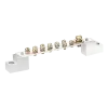 Earthing bar with insulator, 250A, number of poles: 13